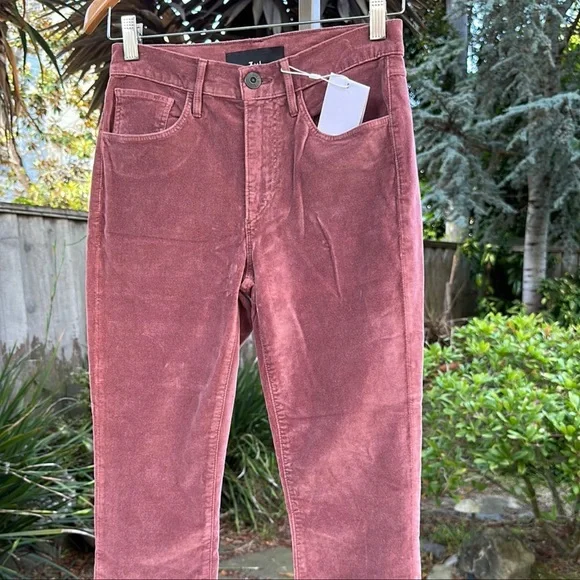 3x1 Jeans velvet higher ground in stone grape